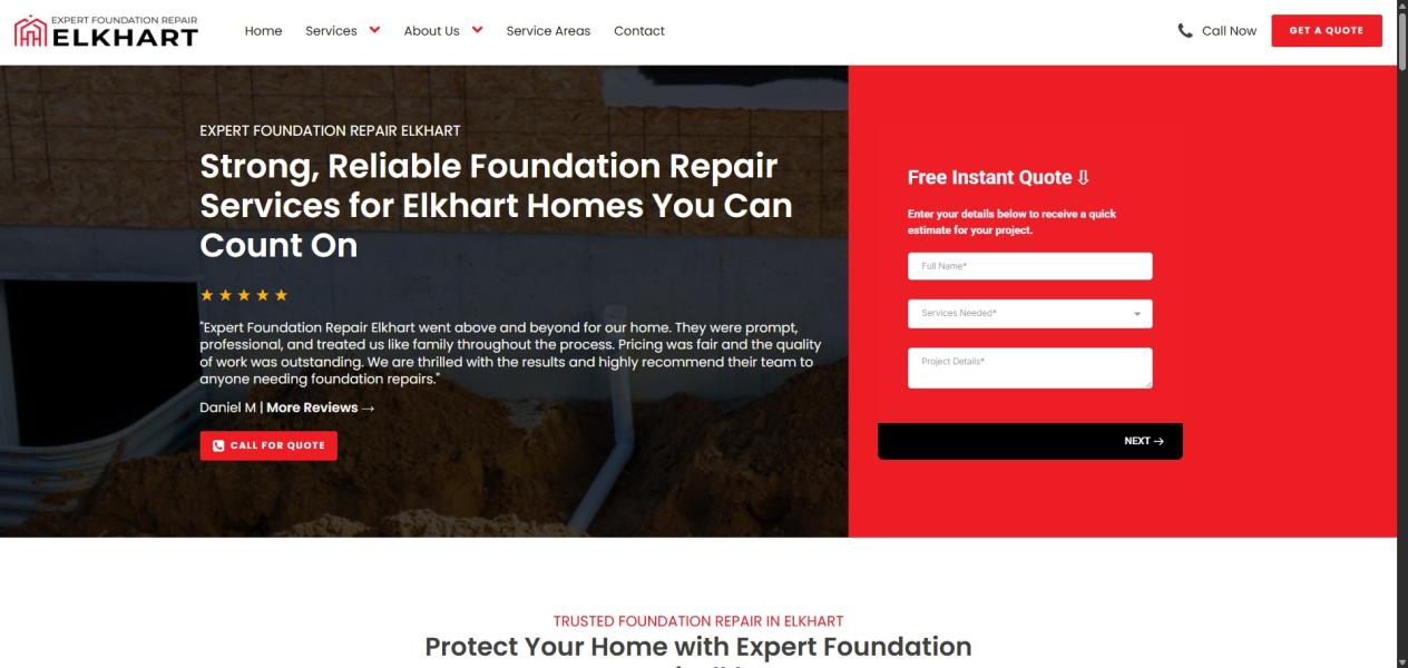 Expert Foundation Repair Elkhart