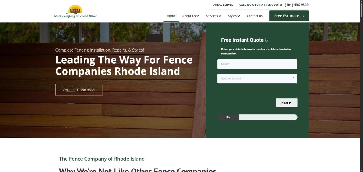 Fence Installation RI