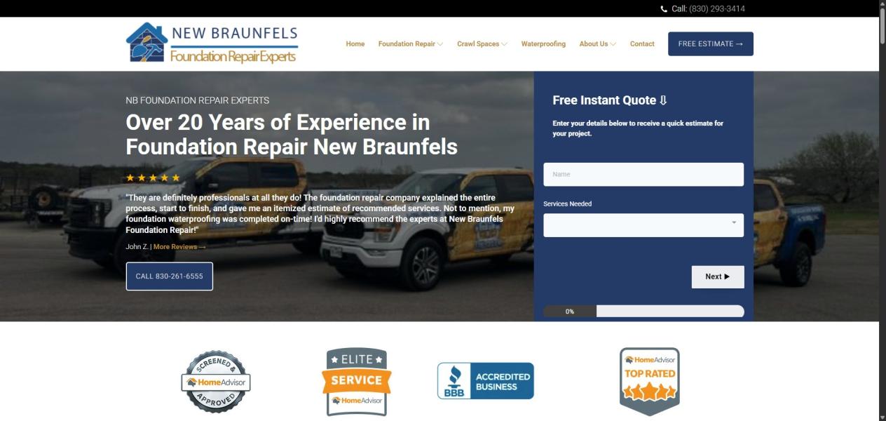 New Braunfels Foundation Repair