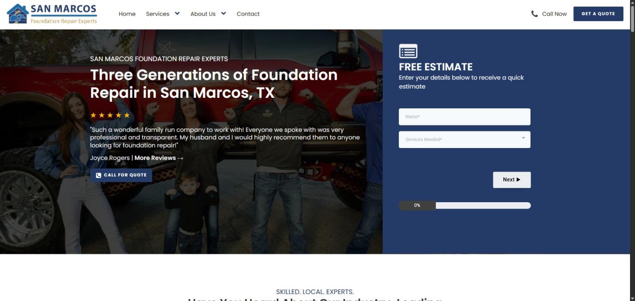 Foundation Repair San Marcos TX