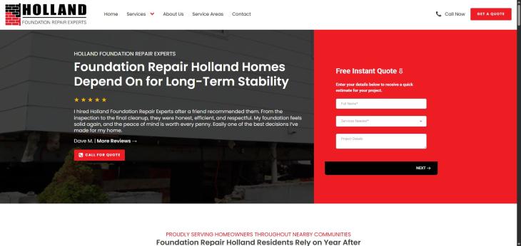 Holland Foundation Repair Experts