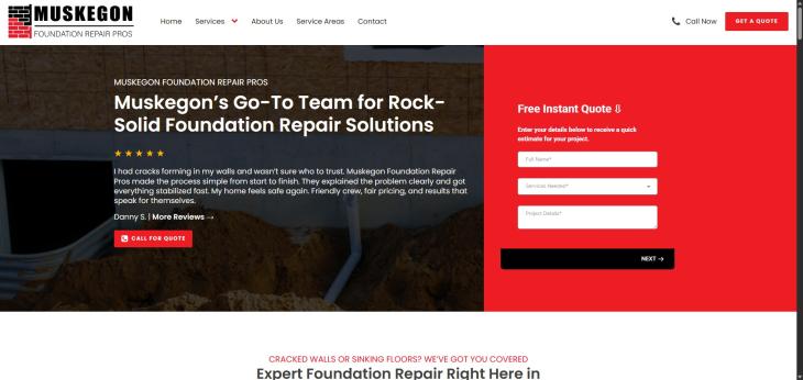 Muskegon Foundation Repair Pros