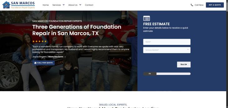 Foundation Repair San Marcos TX